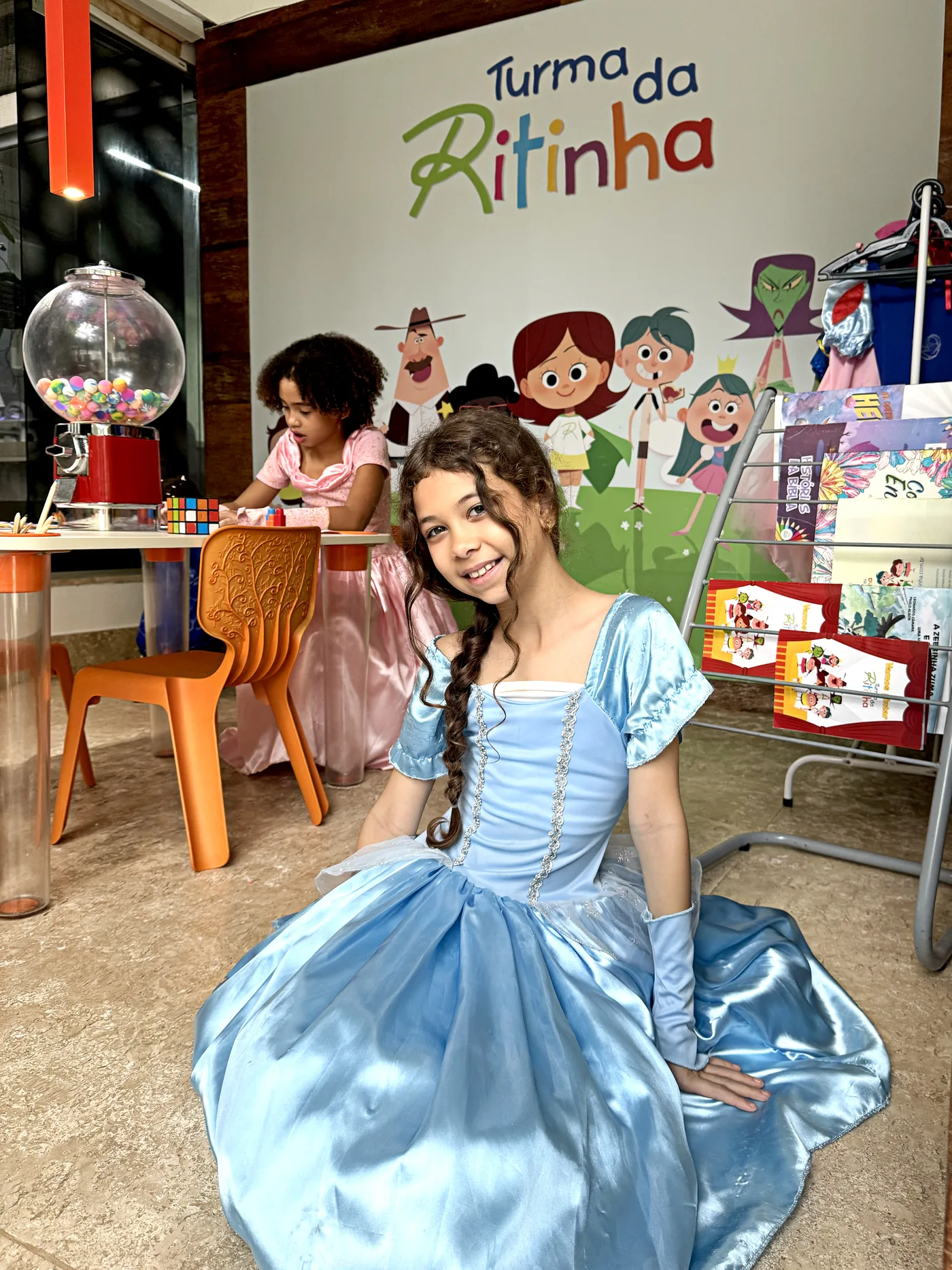 Espaço kids da Turma da Ritinha